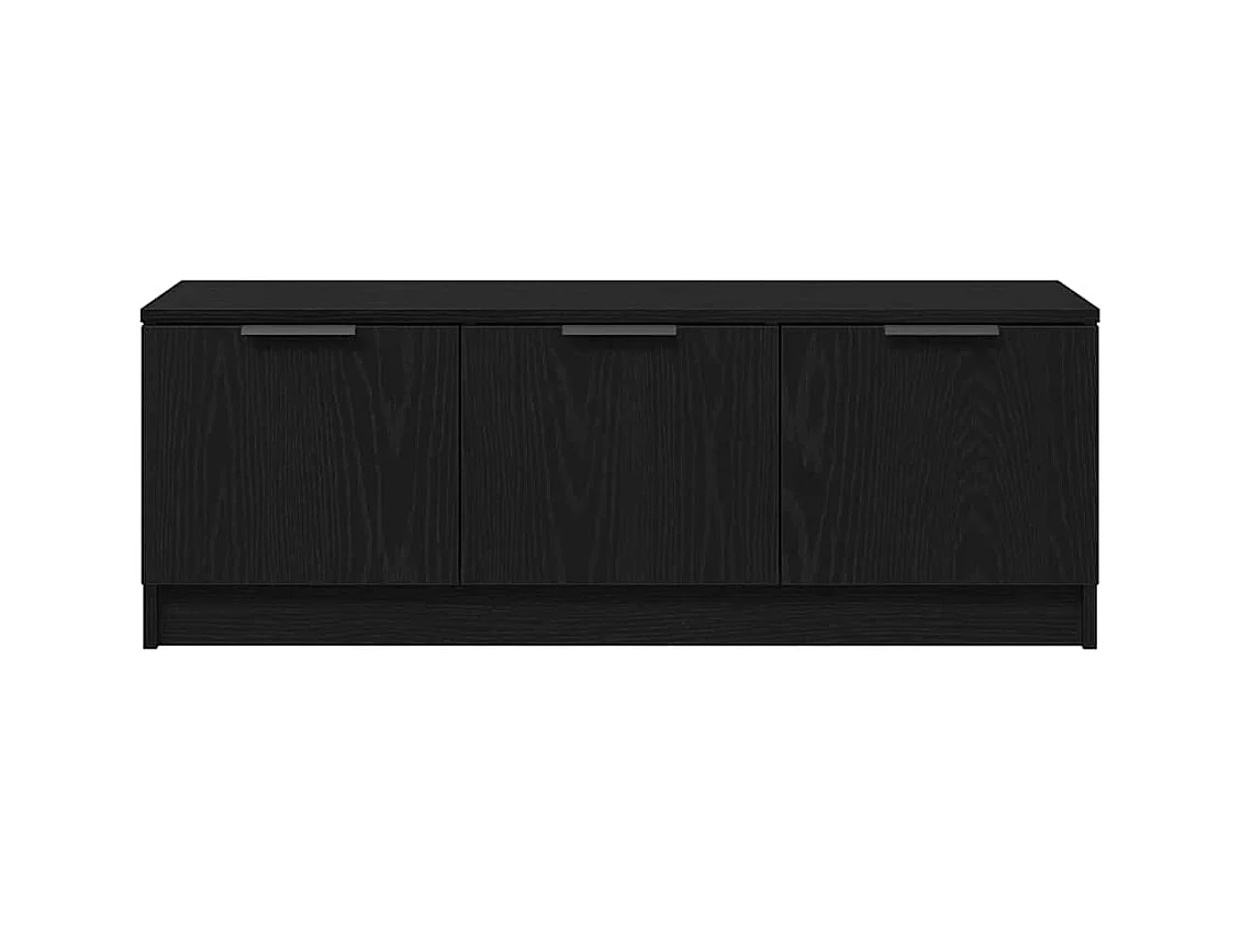 Meuble TV Chêne noir 102 x 35 x 36,5 cm Bois d'ingénierie