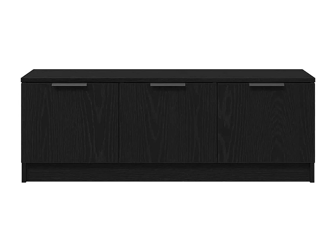 Meuble TV Chêne noir 102 x 35 x 36,5 cm Bois d'ingénierie