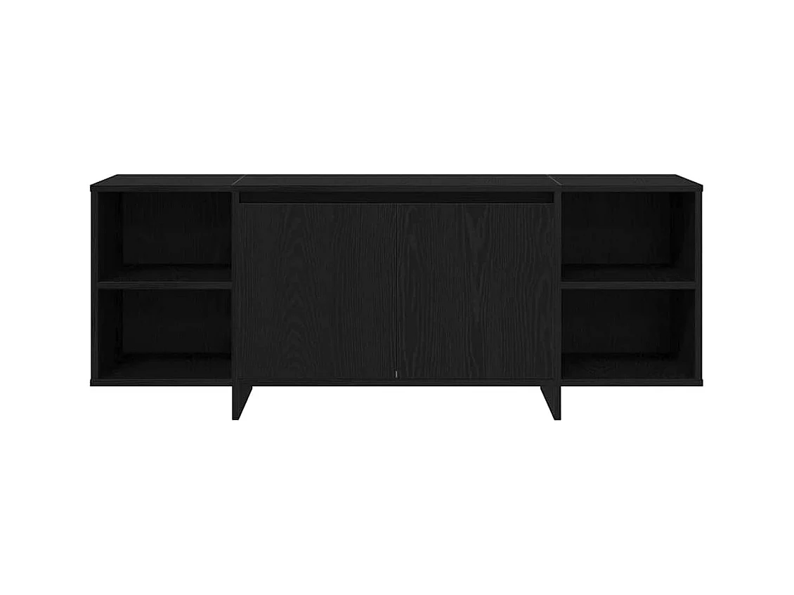 Meuble TV Noir 120 x 30 x 40.5 cm Bois d'ingénierie