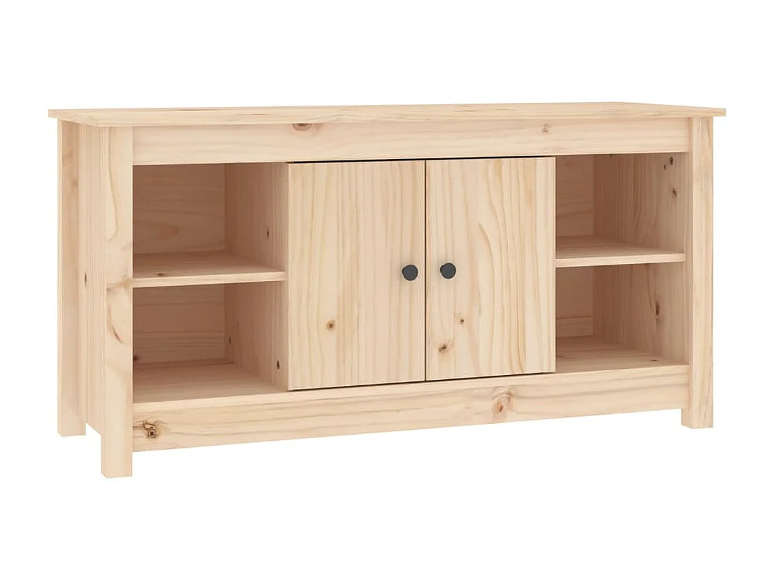 Meuble TV 103x36,5x52 cm Bois de pin massif
