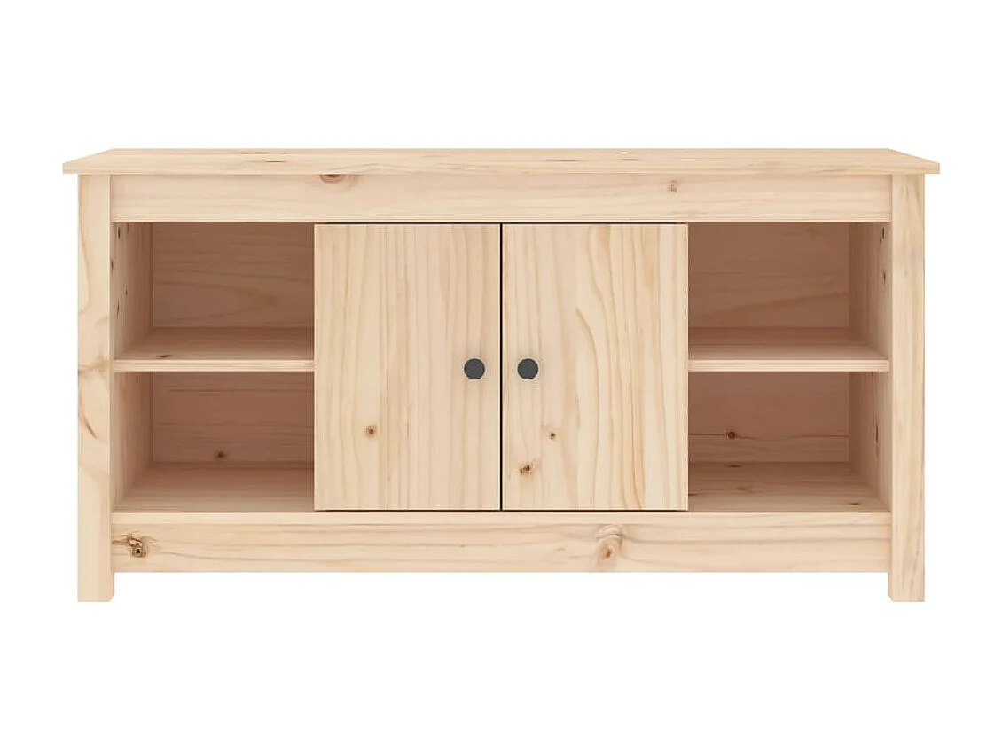 Meuble TV 103x36,5x52 cm Bois de pin massif