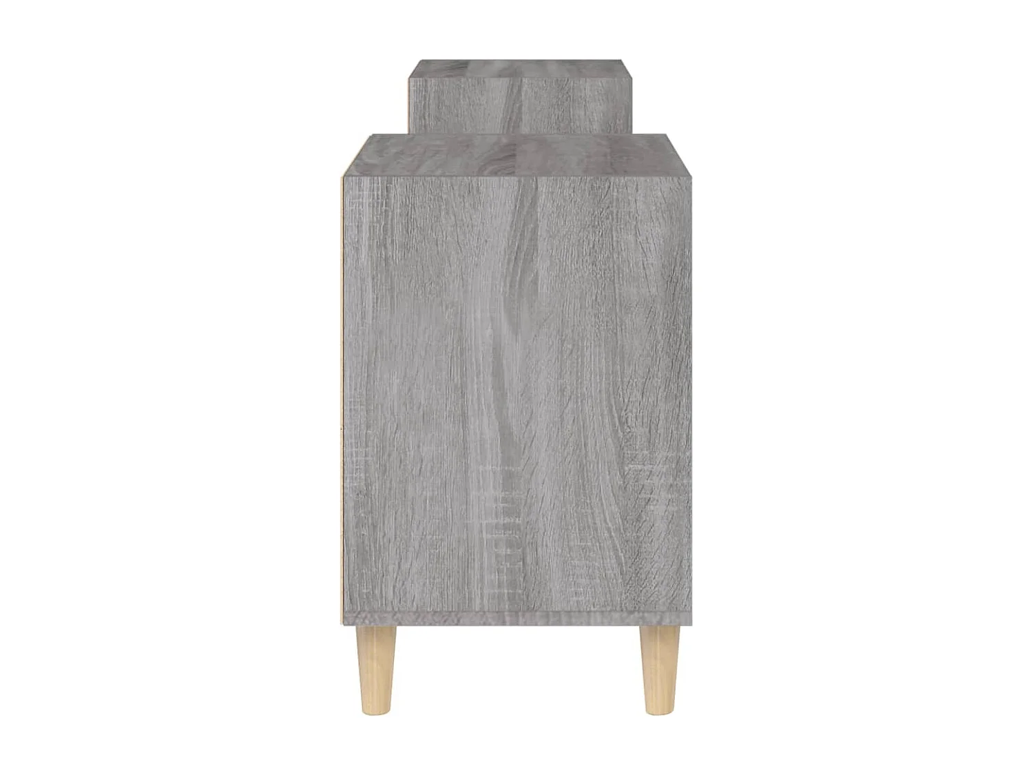 Meuble TV Sonoma gris 160x35x55 cm Bois d'ingénierie