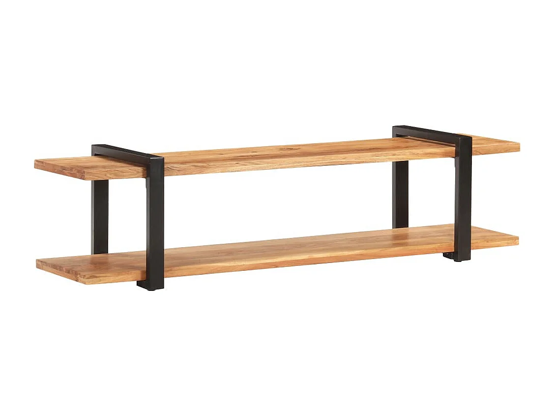 Mobile TV 160x40x40 cm Legno massello di acacia