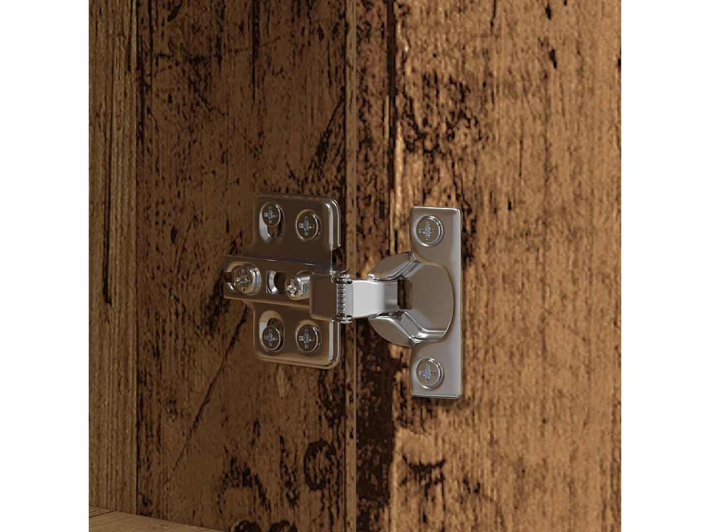 Meuble TV Marron 139,5 x 34 x 50 cm Bois d'ingénierie