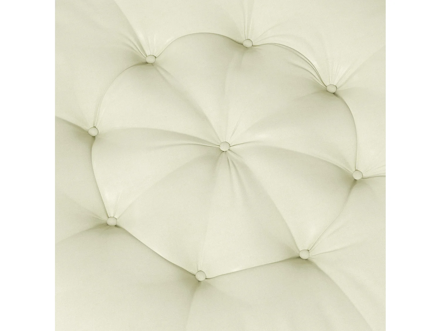 Housse de coussin de chaise de jardin rembourrée, confortable, polyester, beige (80x80x10 cm)