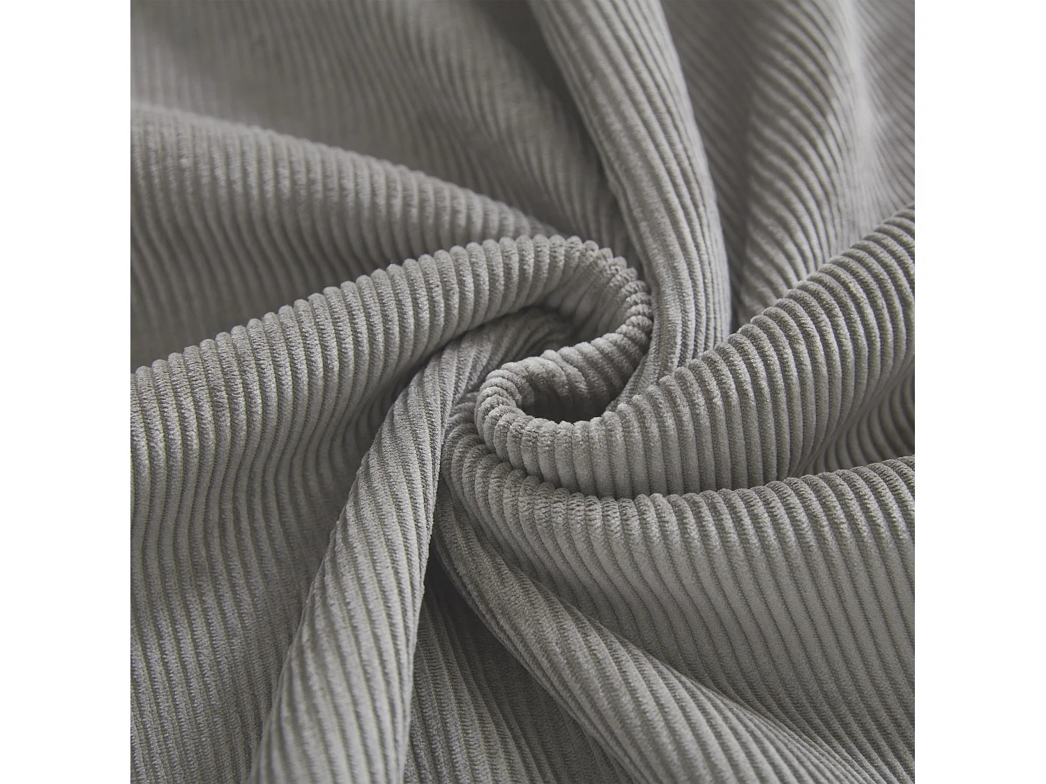 Canapé d'angle modulable, mousse mémoire ultra-douce, tissu résistant, gris clair (105x95x85cm)