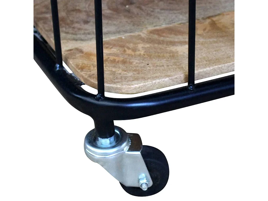 Mobile TV 100x40x45 cm Legno massello di mango