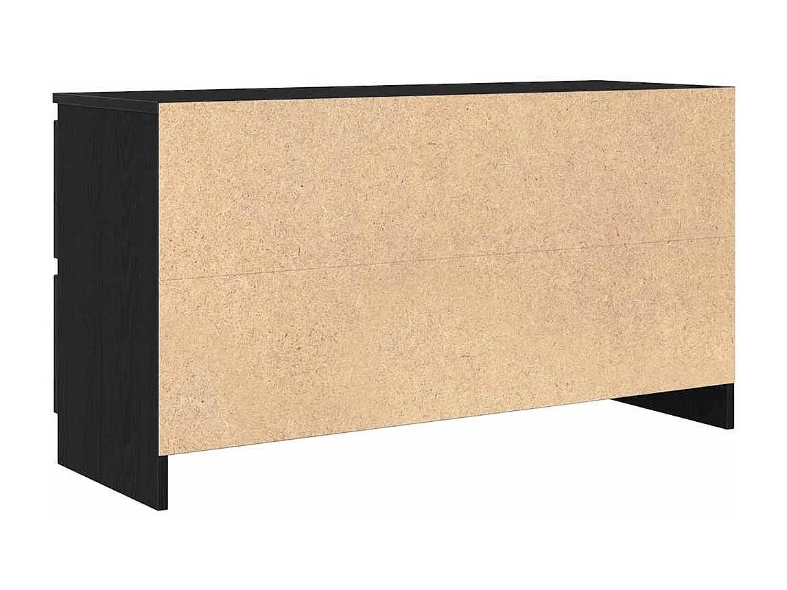 Meuble TV noir 100x35x54 cm bois d'ingénierie