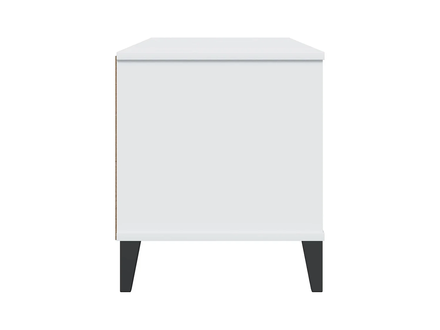 Meuble TV VIKEN blanc bois d'ingénierie