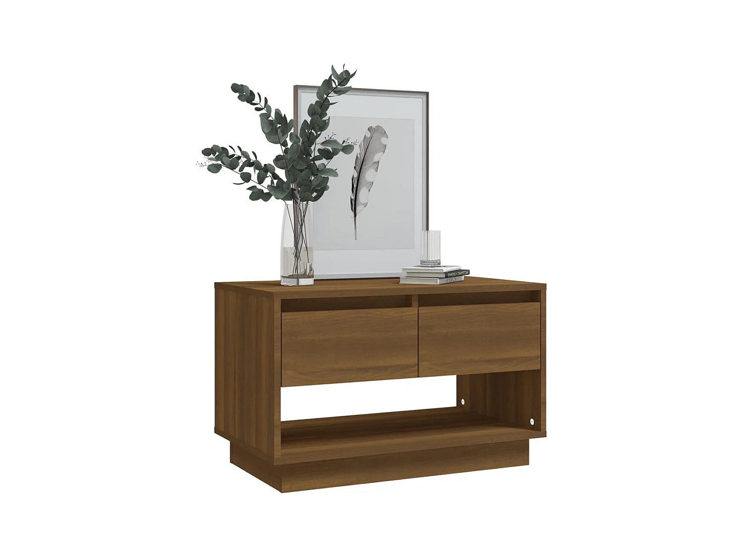 TV-meubel Bruin eiken 70x41x44 cm Technisch hout