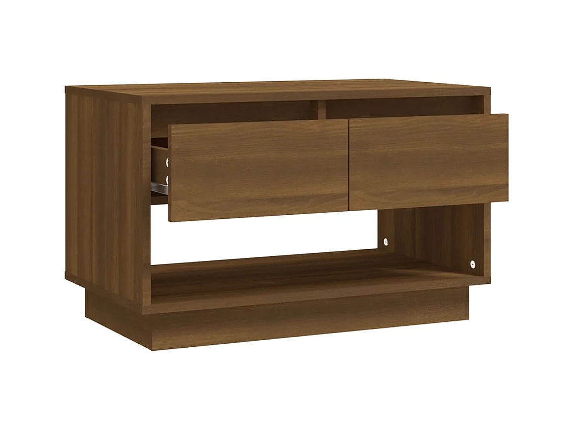 TV-meubel Bruin eiken 70x41x44 cm Technisch hout