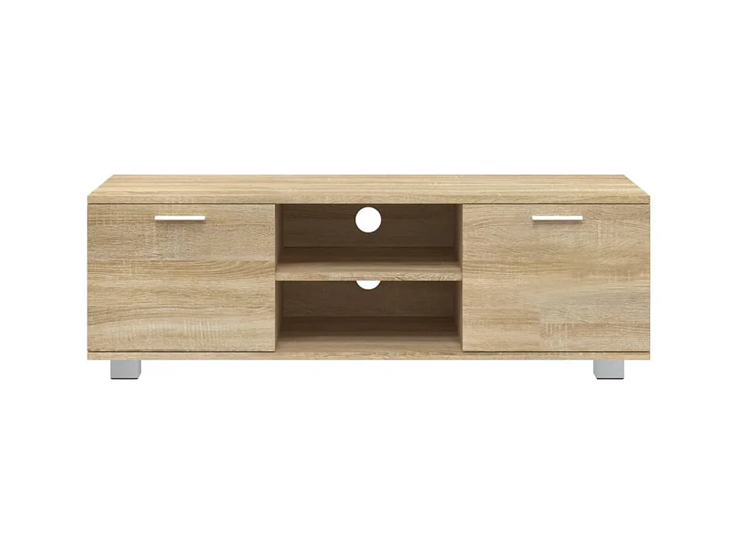 Meuble TV Chêne sonoma 120x40,5x35 cm Bois d'ingénierie