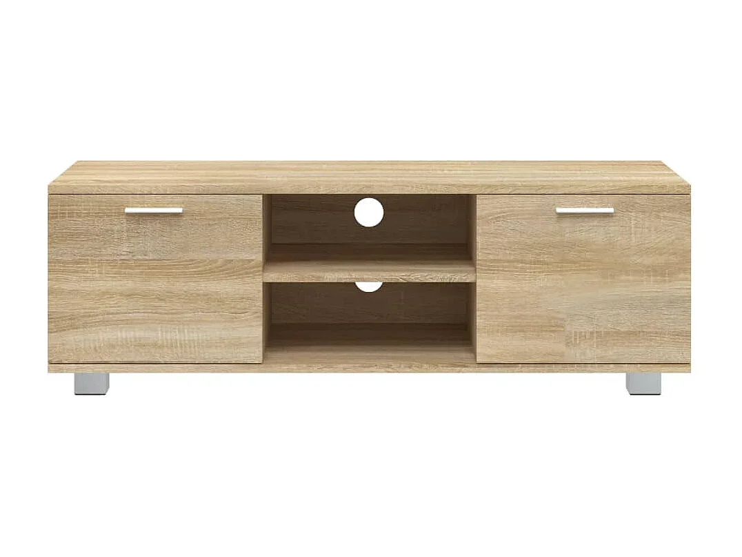 Meuble TV Chêne sonoma 120x40,5x35 cm Bois d'ingénierie