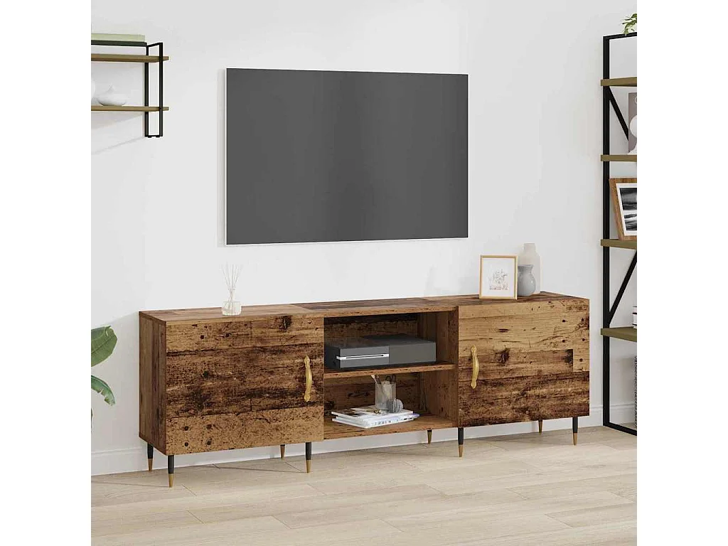 Mobile TV in legno antico 150 x 30 x 50 cm Legno ingegnerizzato