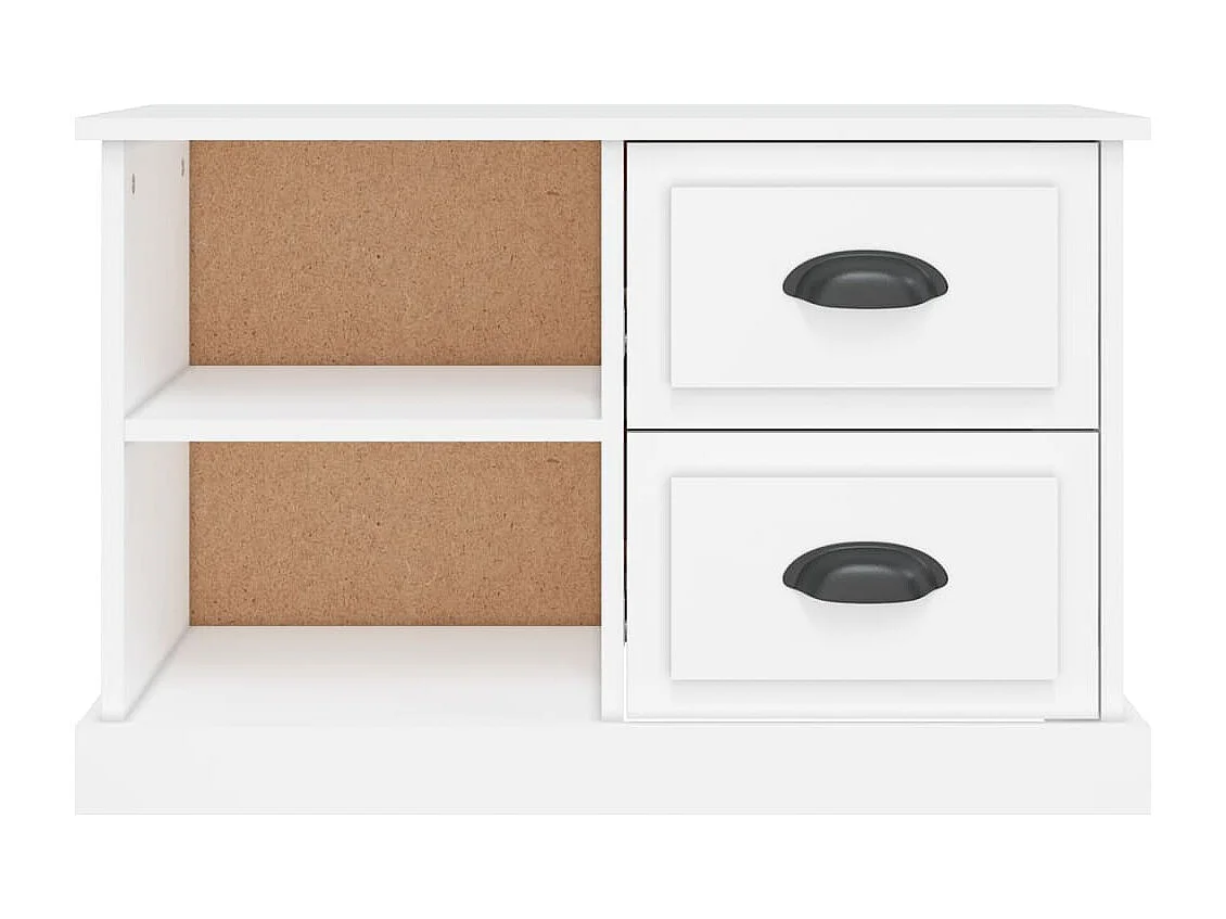 Weißer TV-Schrank 73x35,5x47,5 cm Holzwerkstoff