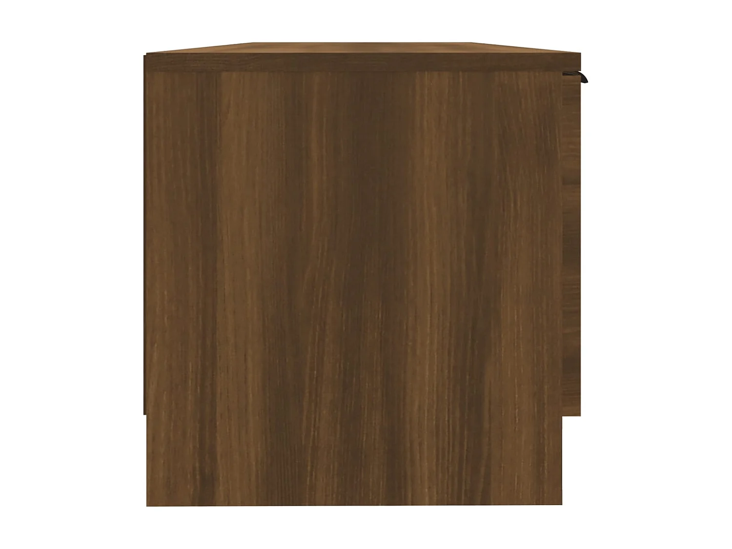 Meuble TV Chêne marron 102x35x36,5 cm Bois d'ingénierie