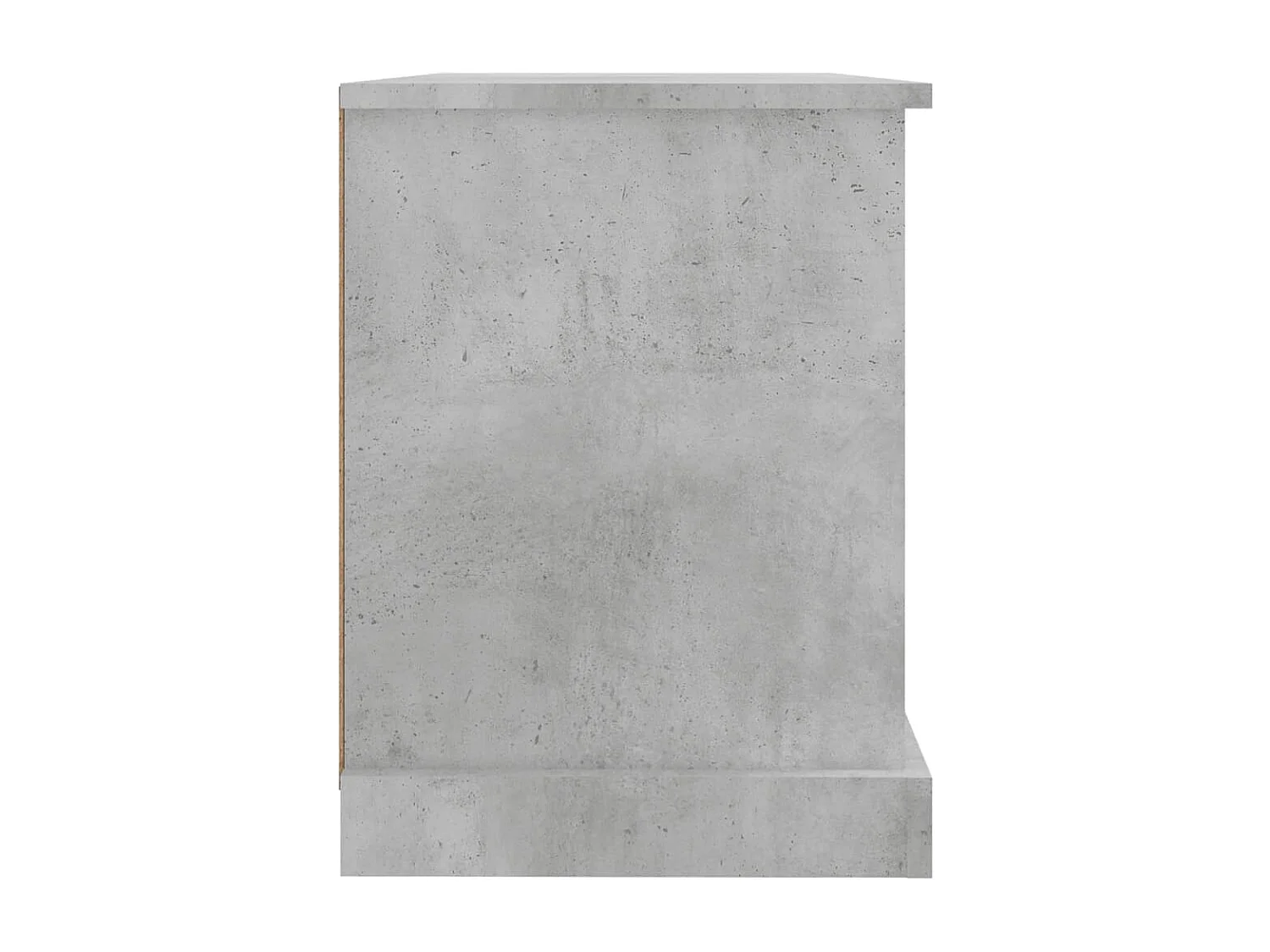 Betongrijs tv-meubel 73x35,5x47,5 cm bewerkt hout