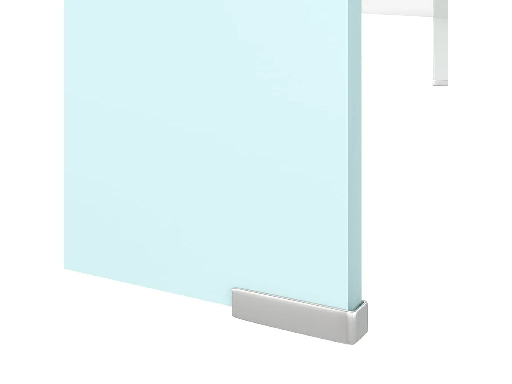 Soporte para TV/Monitor 110x30x13 cm cristal verde