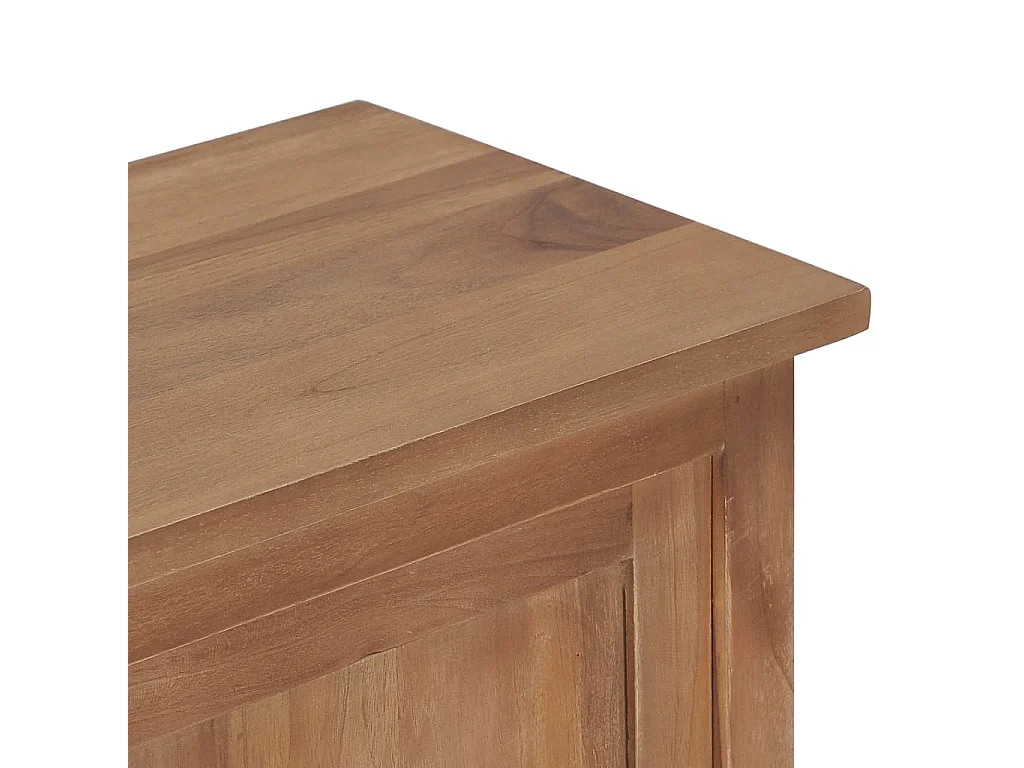 TV-meubel 90x30x35 cm Massief teakhout