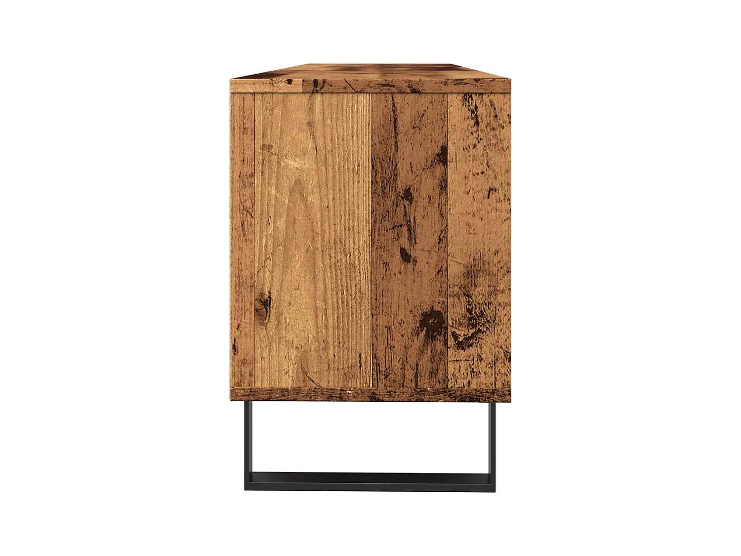 TV-kast oud hout 150x30x44,5 cm bewerkt hout