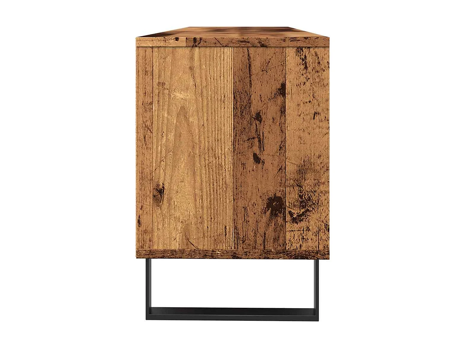 Meuble TV vieux bois 150x30x44,5 cm bois d'ingénierie