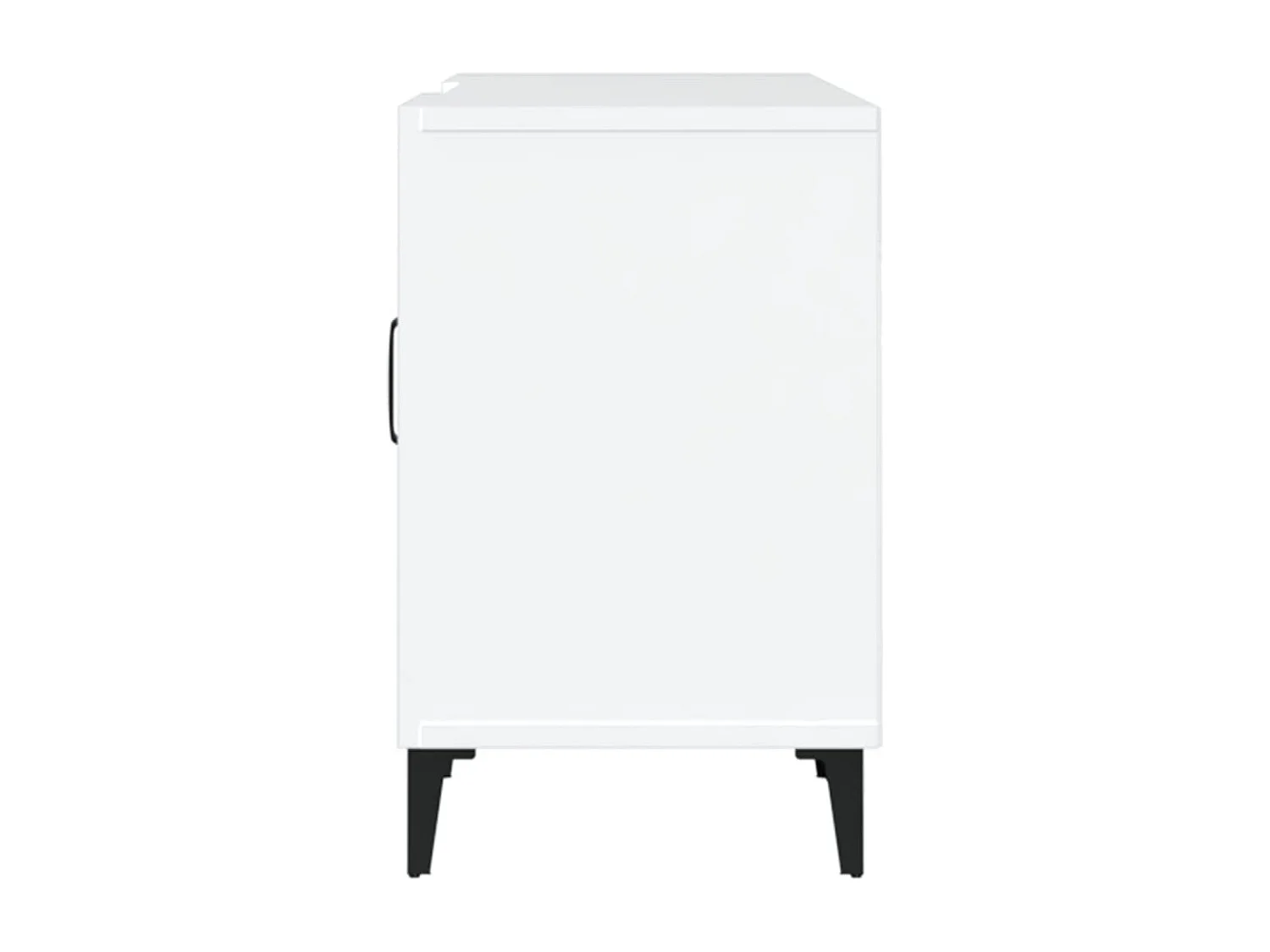 Mobile TV bianco 150x30x50 cm in legno ingegnerizzato