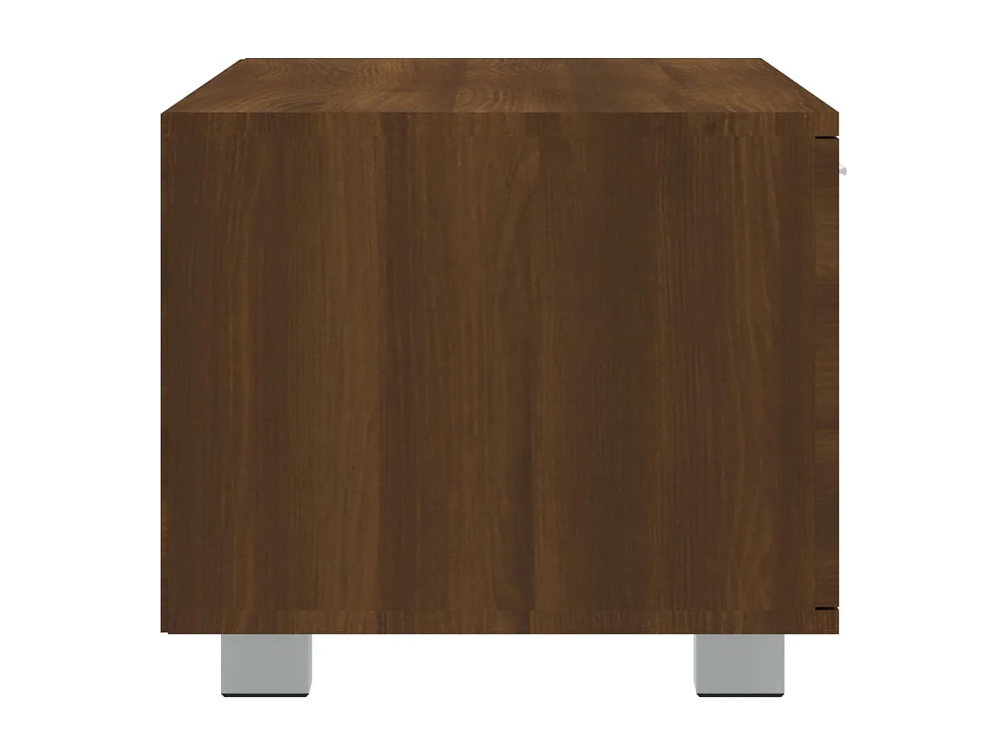 Meuble TV Chêne marron 120x40,5x35 cm Bois d'ingénierie
