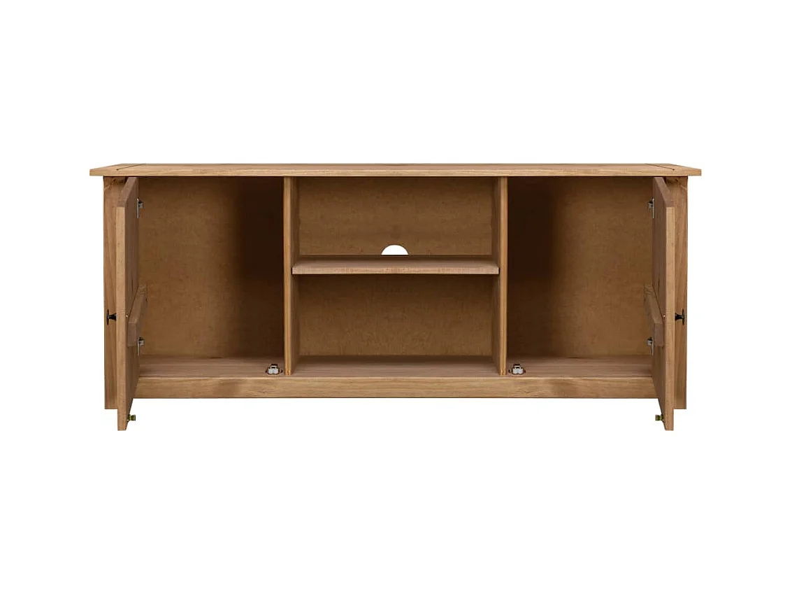 TV-Schrank 120x40x50 cm Massivholz Kiefer Panama Serie