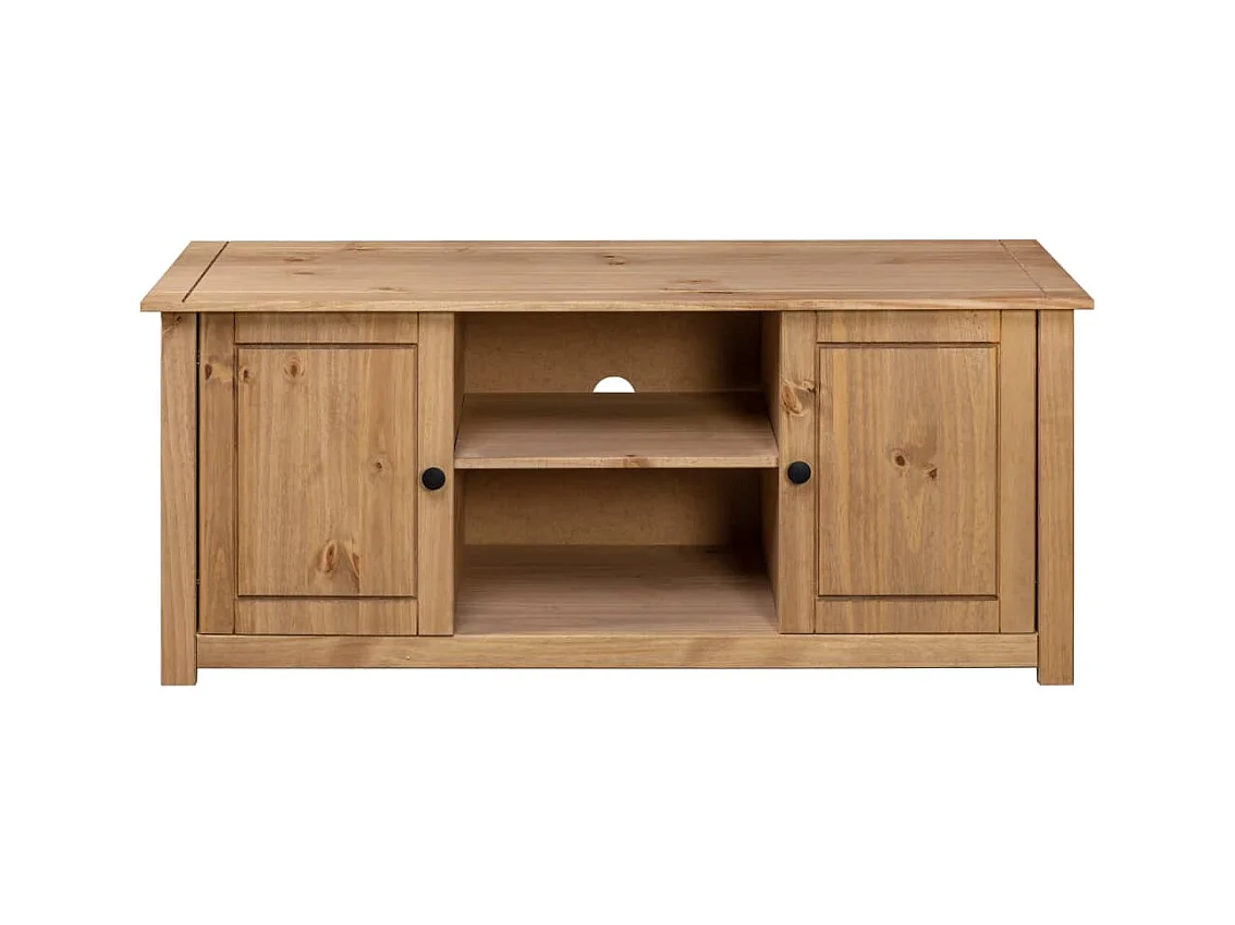 TV-Schrank 120x40x50 cm Massivholz Kiefer Panama Serie