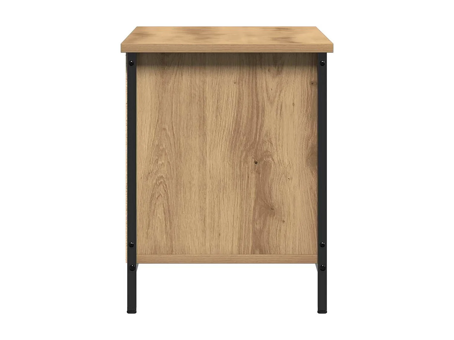 Meuble TV chêne artisanal 102 x 35 x 45 cm Bois d'ingénierie