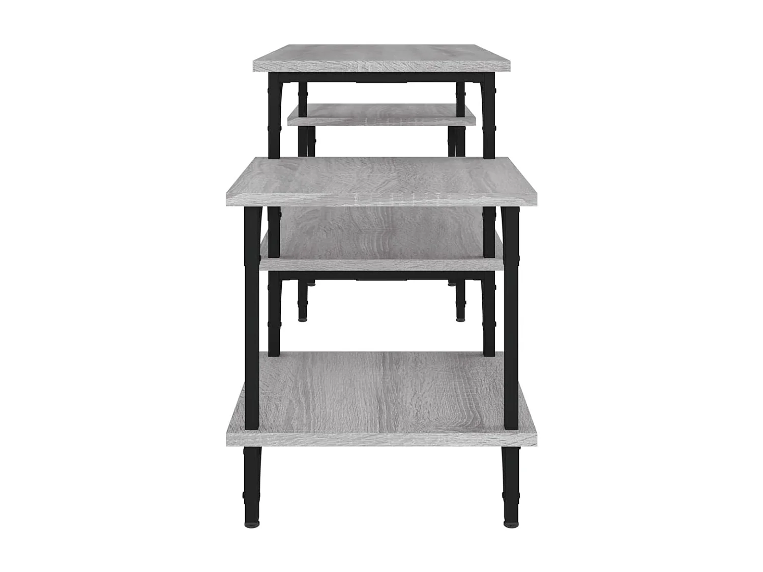 Meuble TV Sonoma gris 117x35x52 cm Bois d'ingénierie