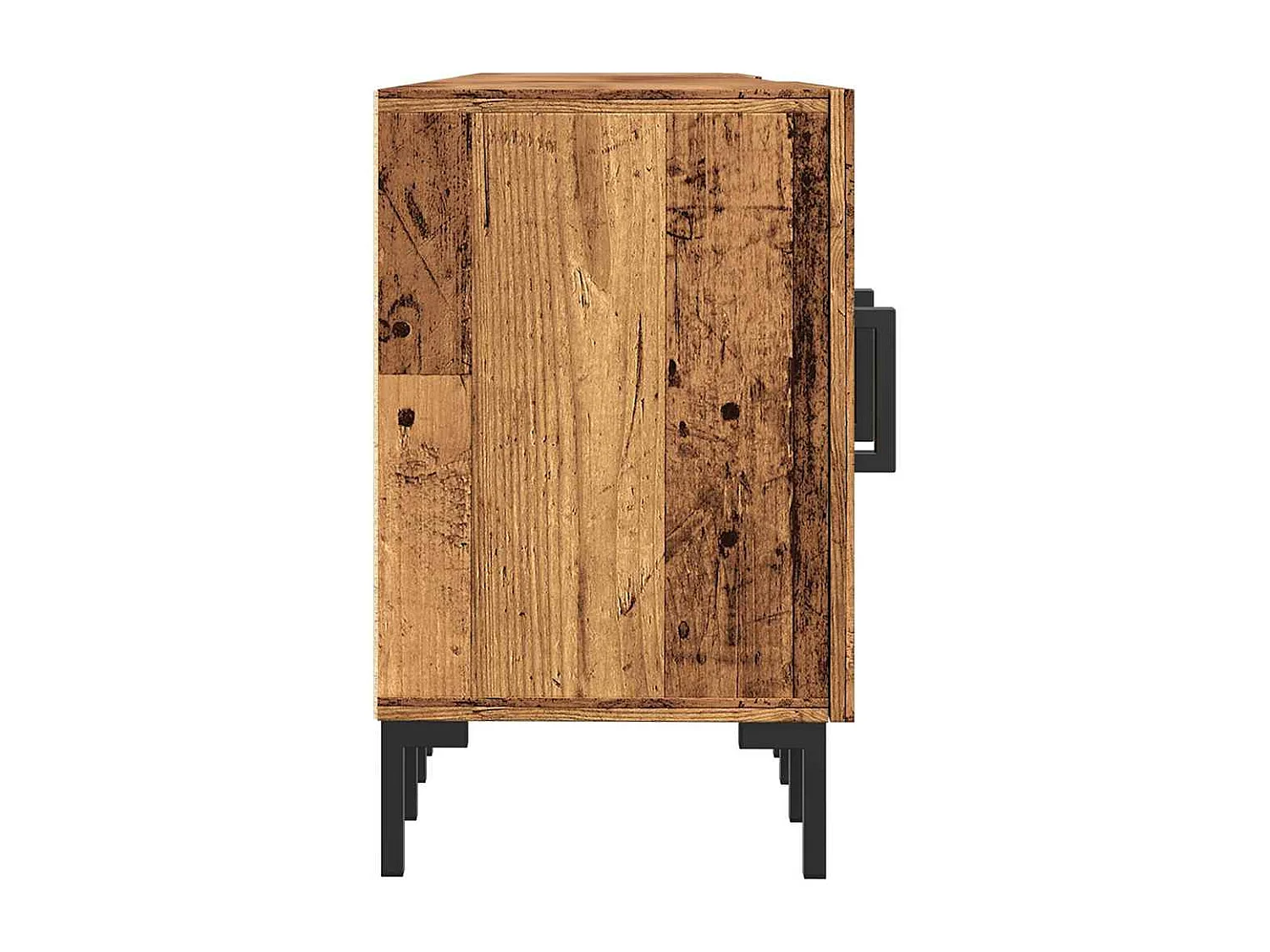 Mobile porta TV in legno vecchio 150x30x50 cm in legno ingegnerizzato