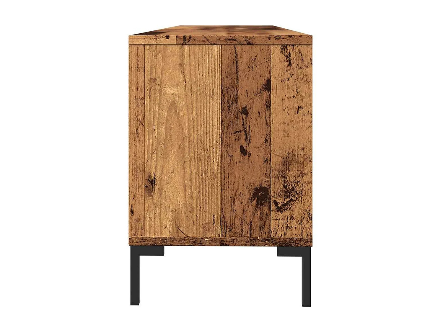 TV-kast oud hout 150x30x44,5 cm bewerkt hout