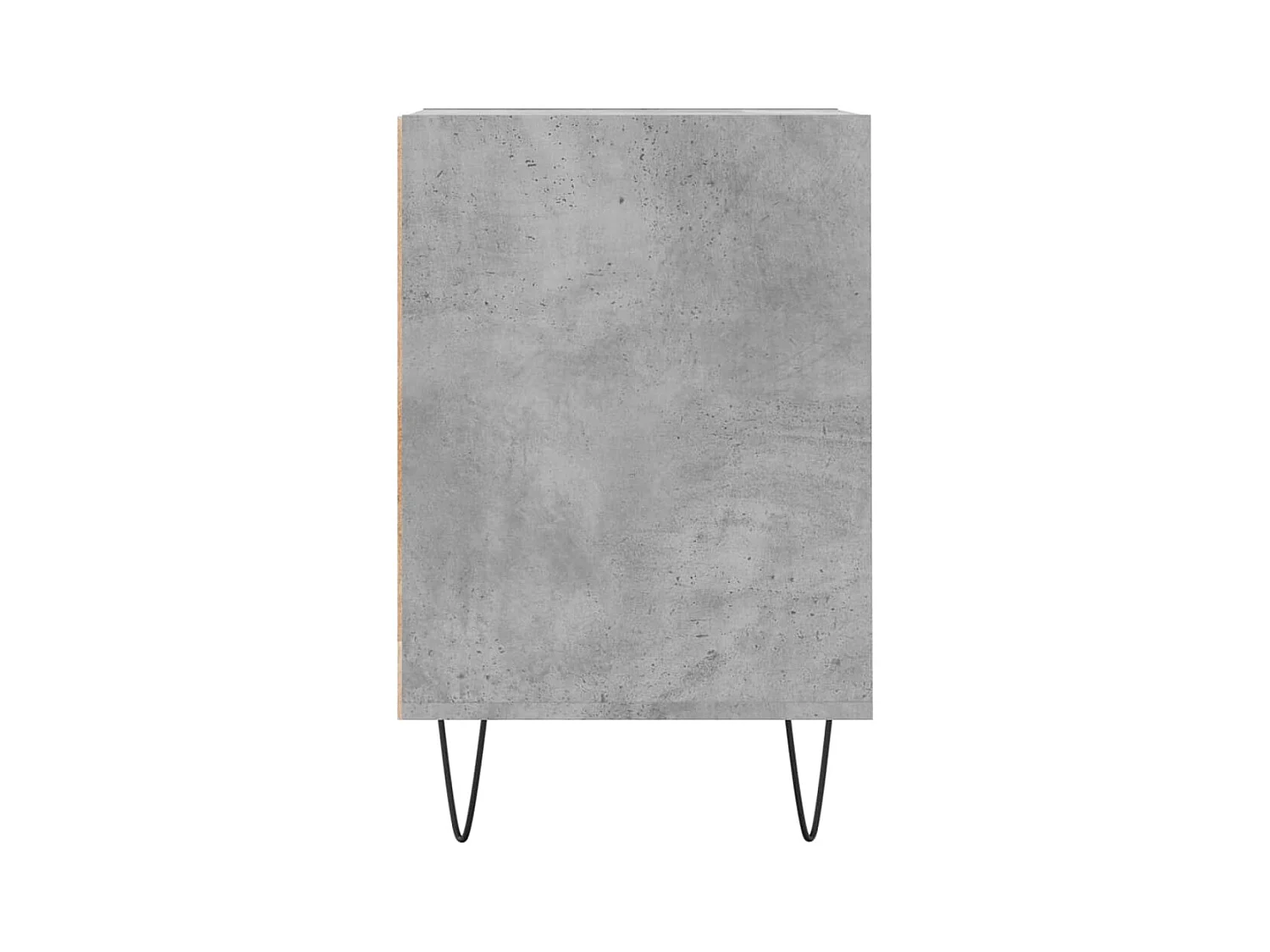 Meuble TV Gris béton 100x35x55 cm Bois d'ingénierie