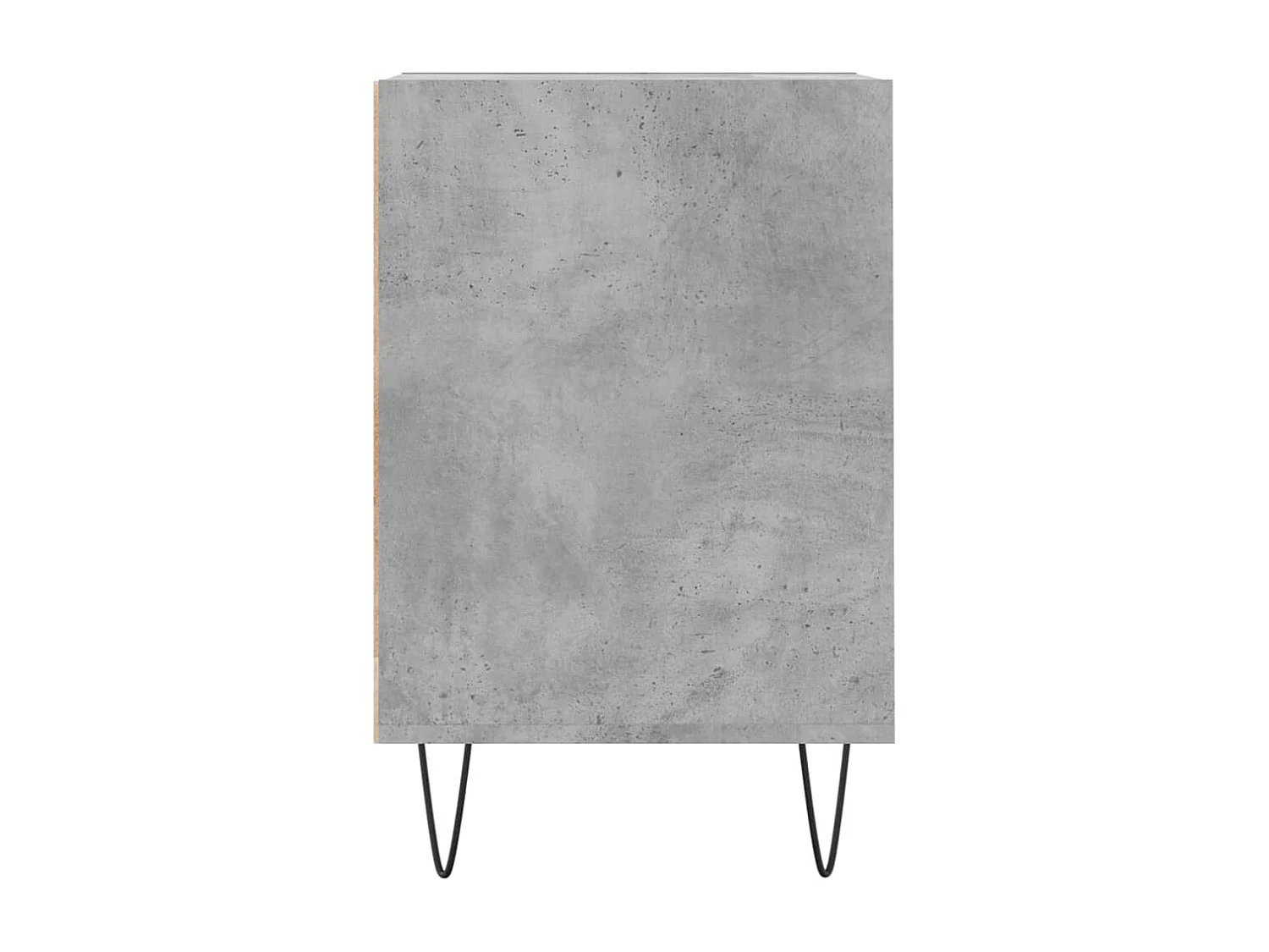 Meuble TV Gris béton 100x35x55 cm Bois d'ingénierie
