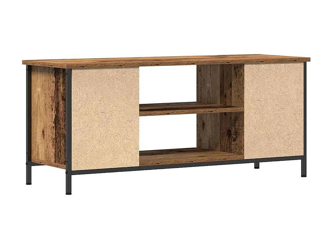 Meuble TV Bois ancien 102 x 35 x 45 cm Bois d'ingénierie