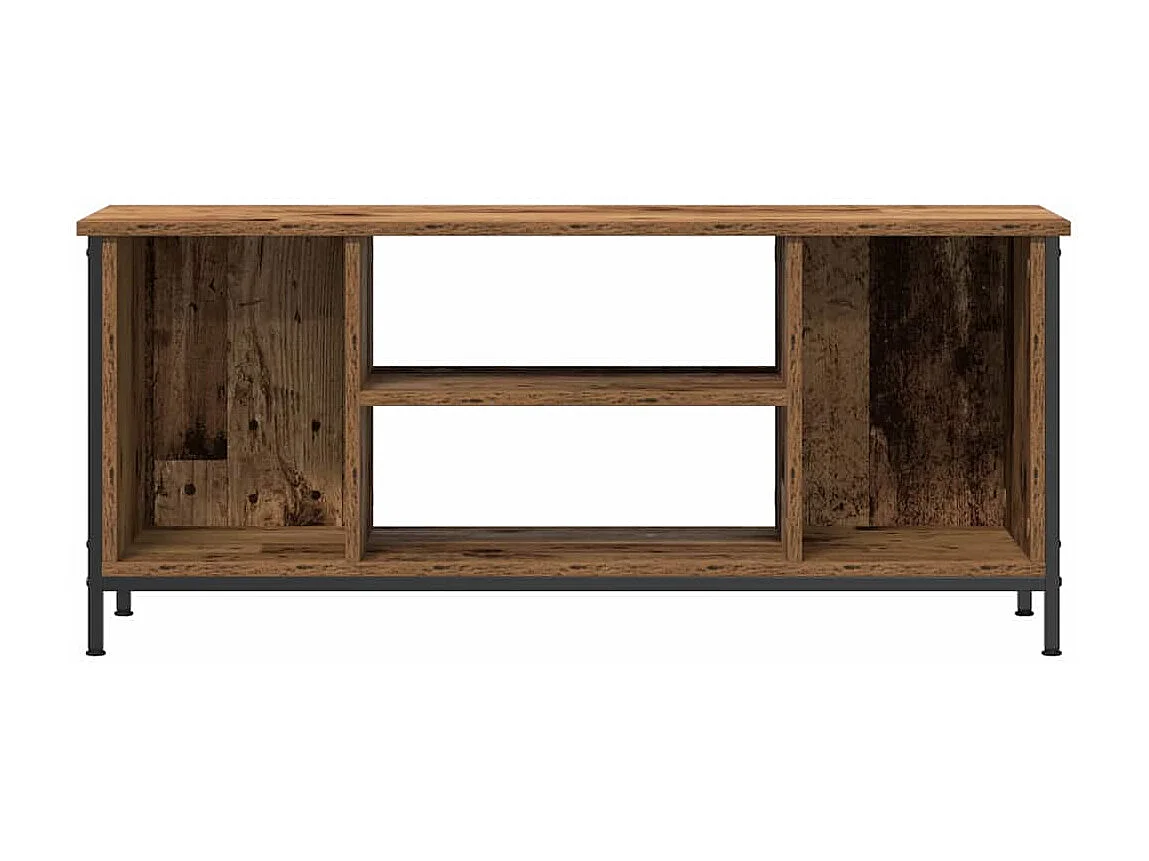 Meuble TV Bois ancien 102 x 35 x 45 cm Bois d'ingénierie