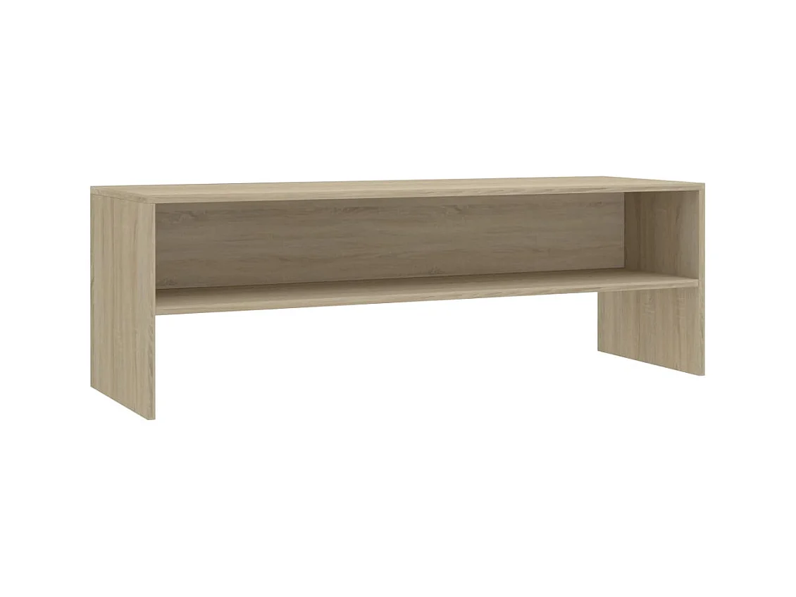 Mobile TV in rovere Sonoma 120x40x40 cm in legno ingegnerizzato