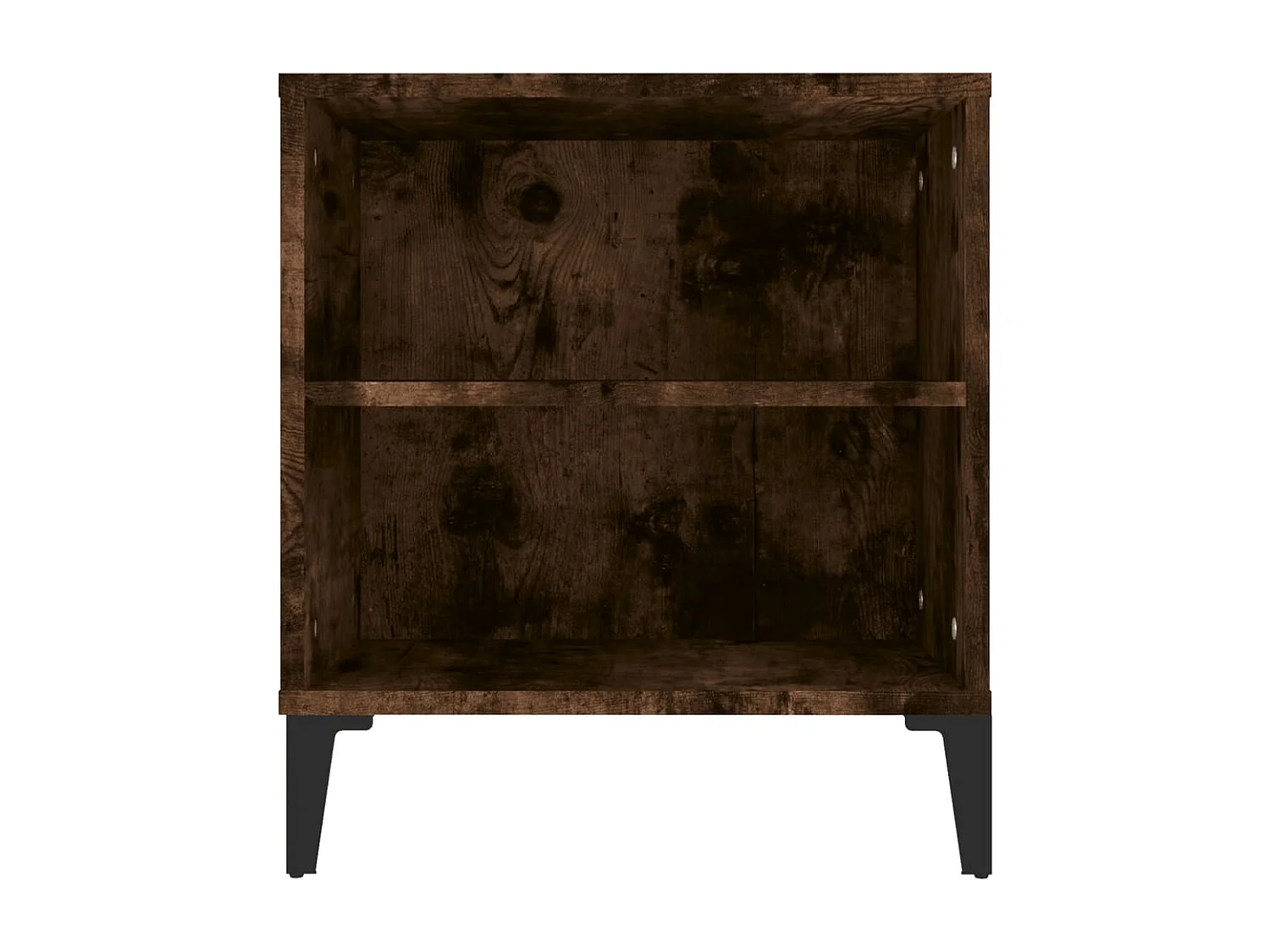 Meuble TV Chêne fumé 102x44,5x50 cm Bois d'ingénierie