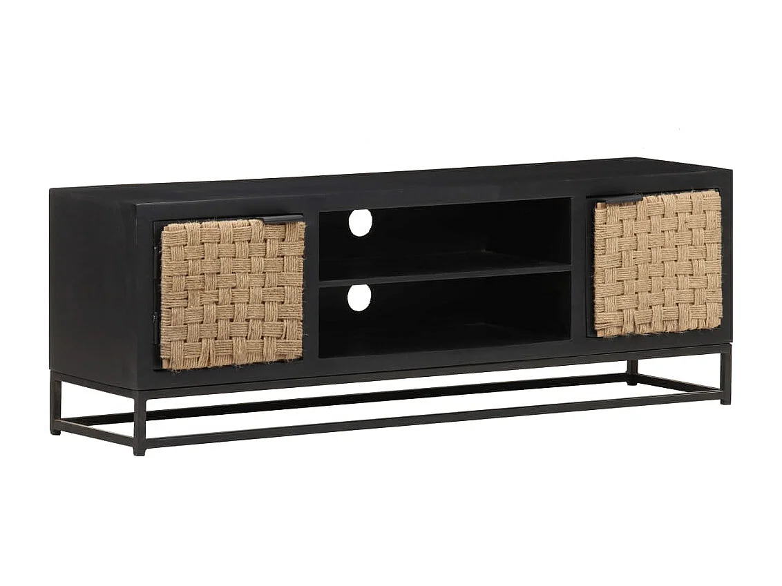 Mueble de TV 120x30x40 cm Madera maciza de mango