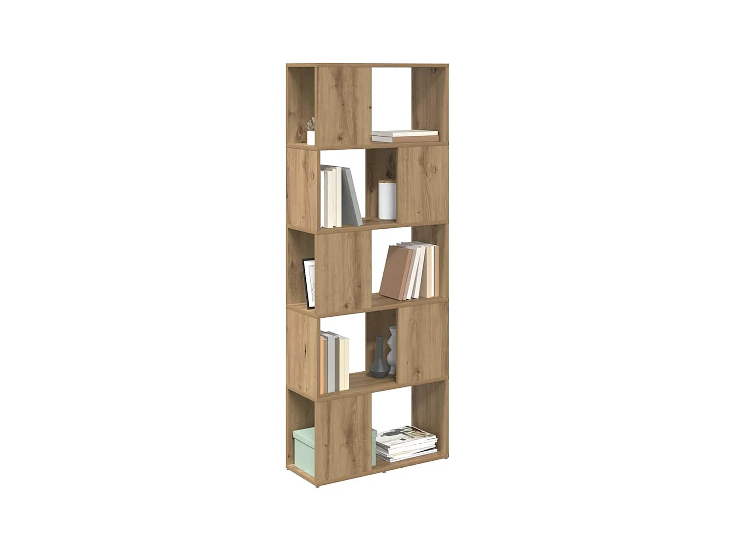 Centre de divertissement Marron 60 x 24 x 155 cm