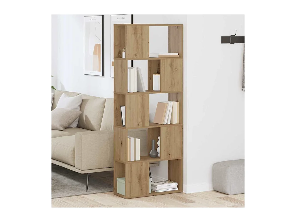 Centre de divertissement Marron 60 x 24 x 155 cm