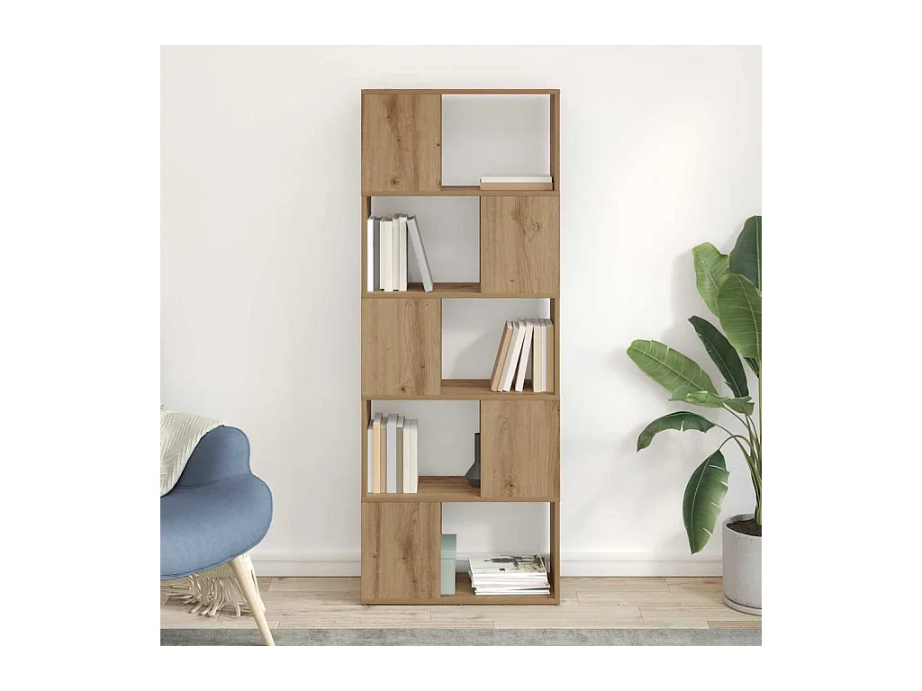 Entertainment-Center Braun 60 x 24 x 155 cm
