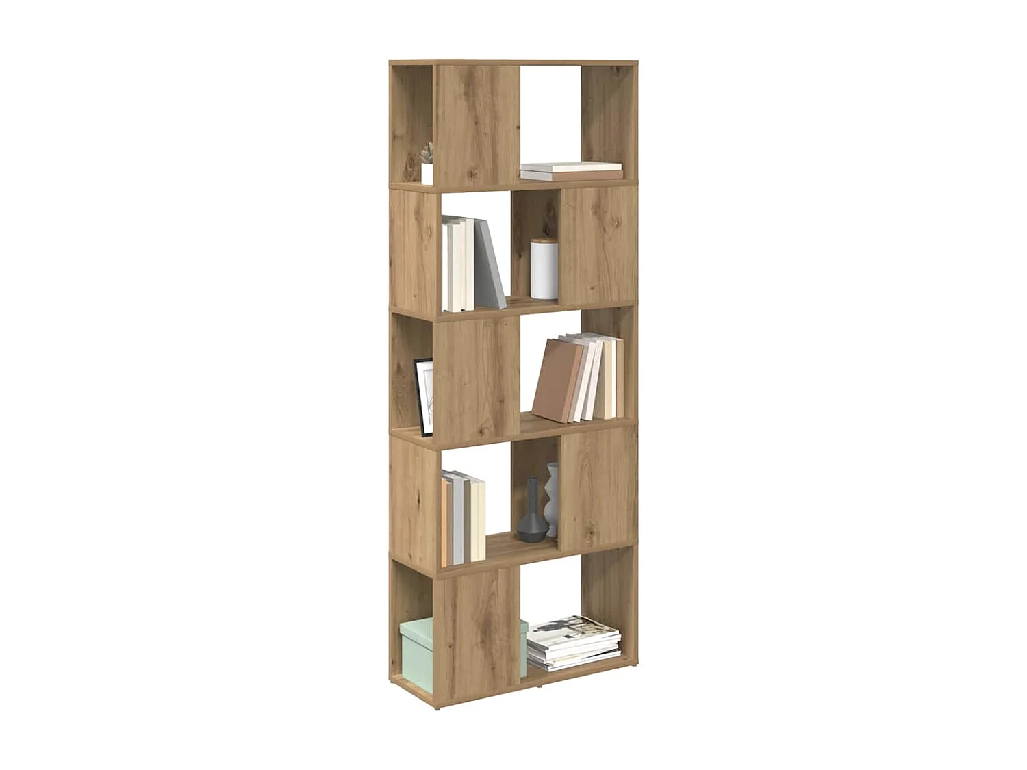 Centre de divertissement Marron 60 x 24 x 155 cm