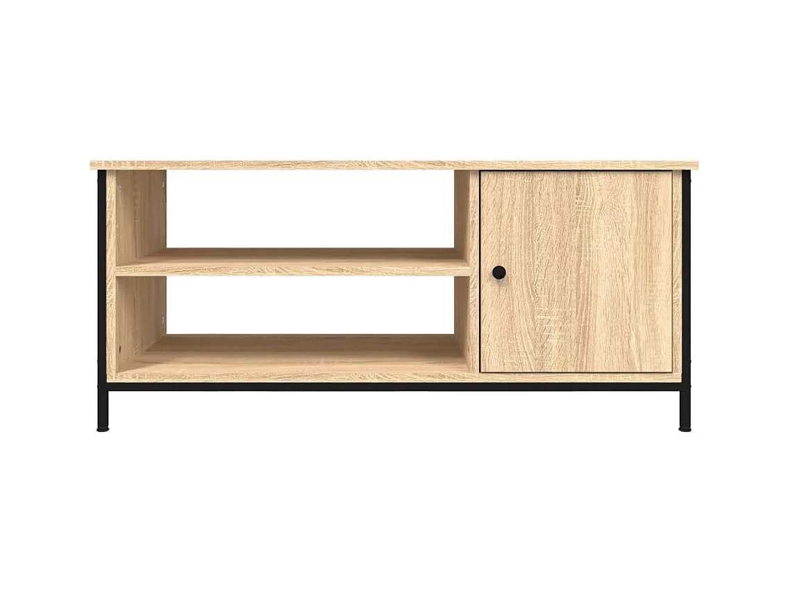 Meuble TV chêne sonoma 100x40x45 cm bois d'ingénierie