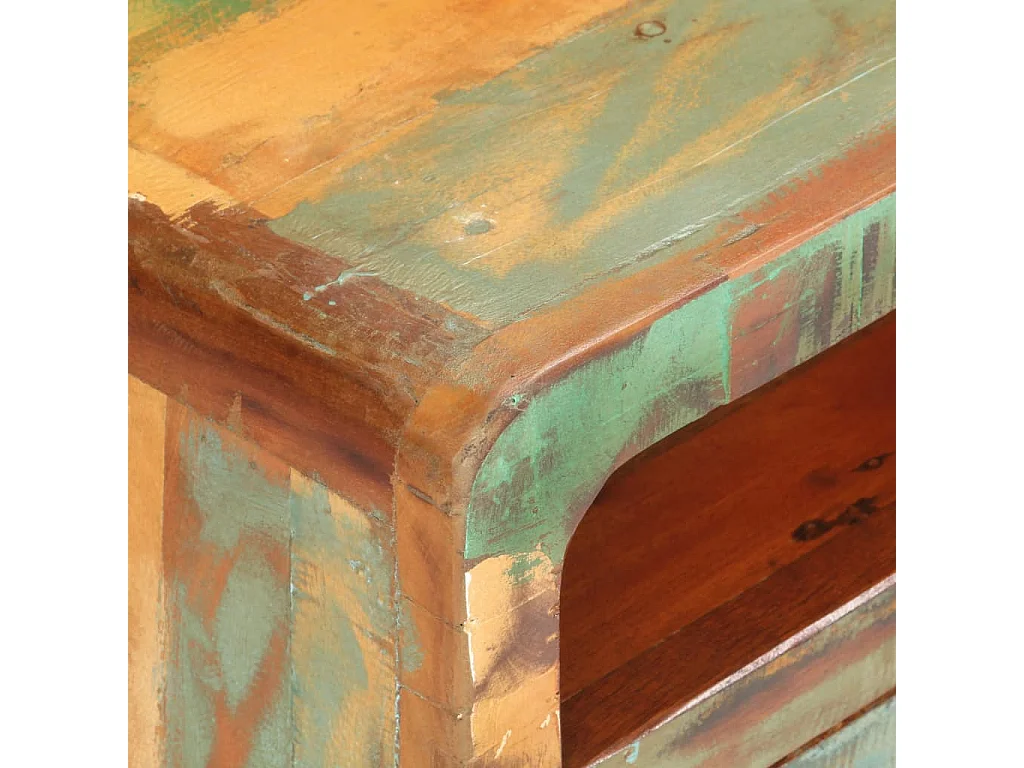 Mueble de TV 117x30x41 cm Madera maciza recuperada