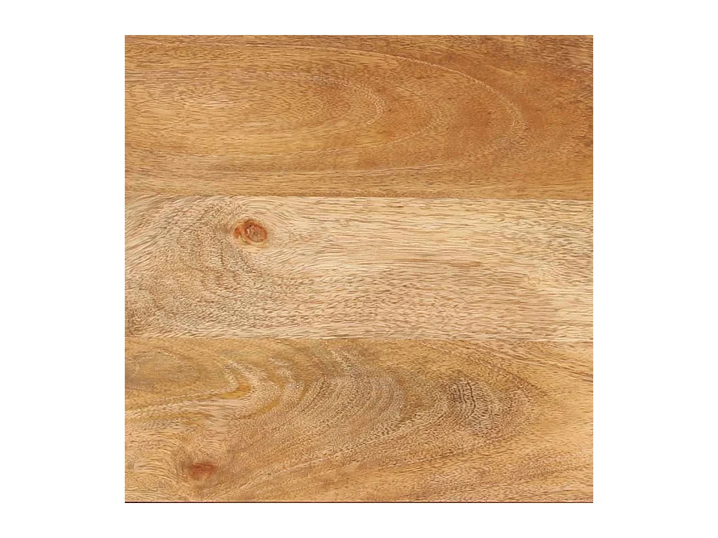 Meuble TV 110x30x41 cm bois massif de manguier