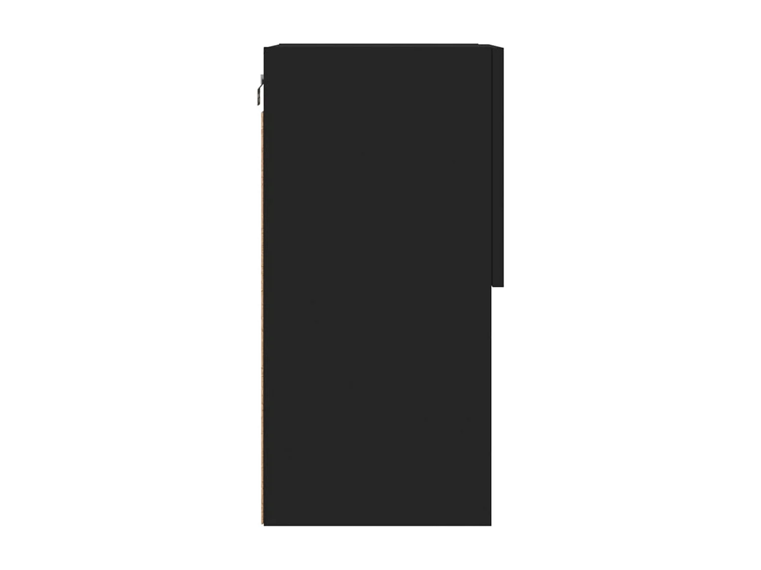 TV-Schrank mit LED-Leuchten schwarz 40,5x30x60 cm