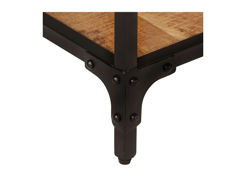 Meuble TV 150x30x41 cm bois massif de manguier