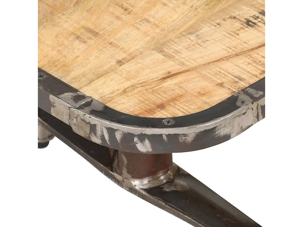 Meuble TV 160x30x40 cm Bois de manguier massif